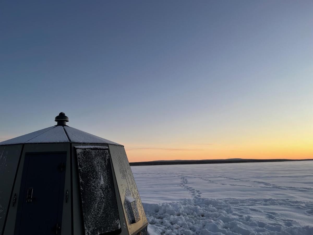 Vikajaervi Lake View Experience Igloos روفانييمي المظهر الخارجي الصورة