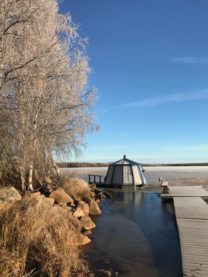Vikajaervi Lake View Experience Igloos روفانييمي المظهر الخارجي الصورة