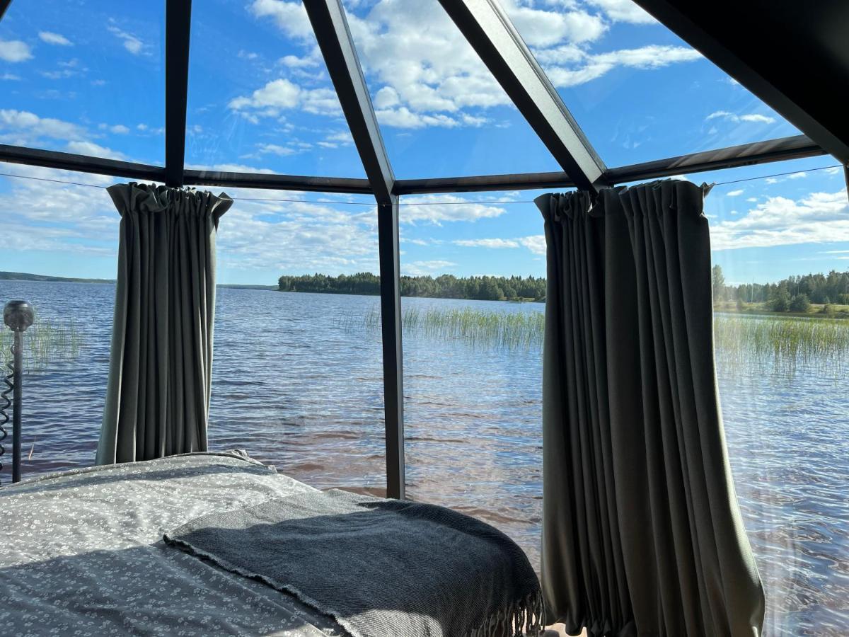 Vikajaervi Lake View Experience Igloos روفانييمي المظهر الخارجي الصورة