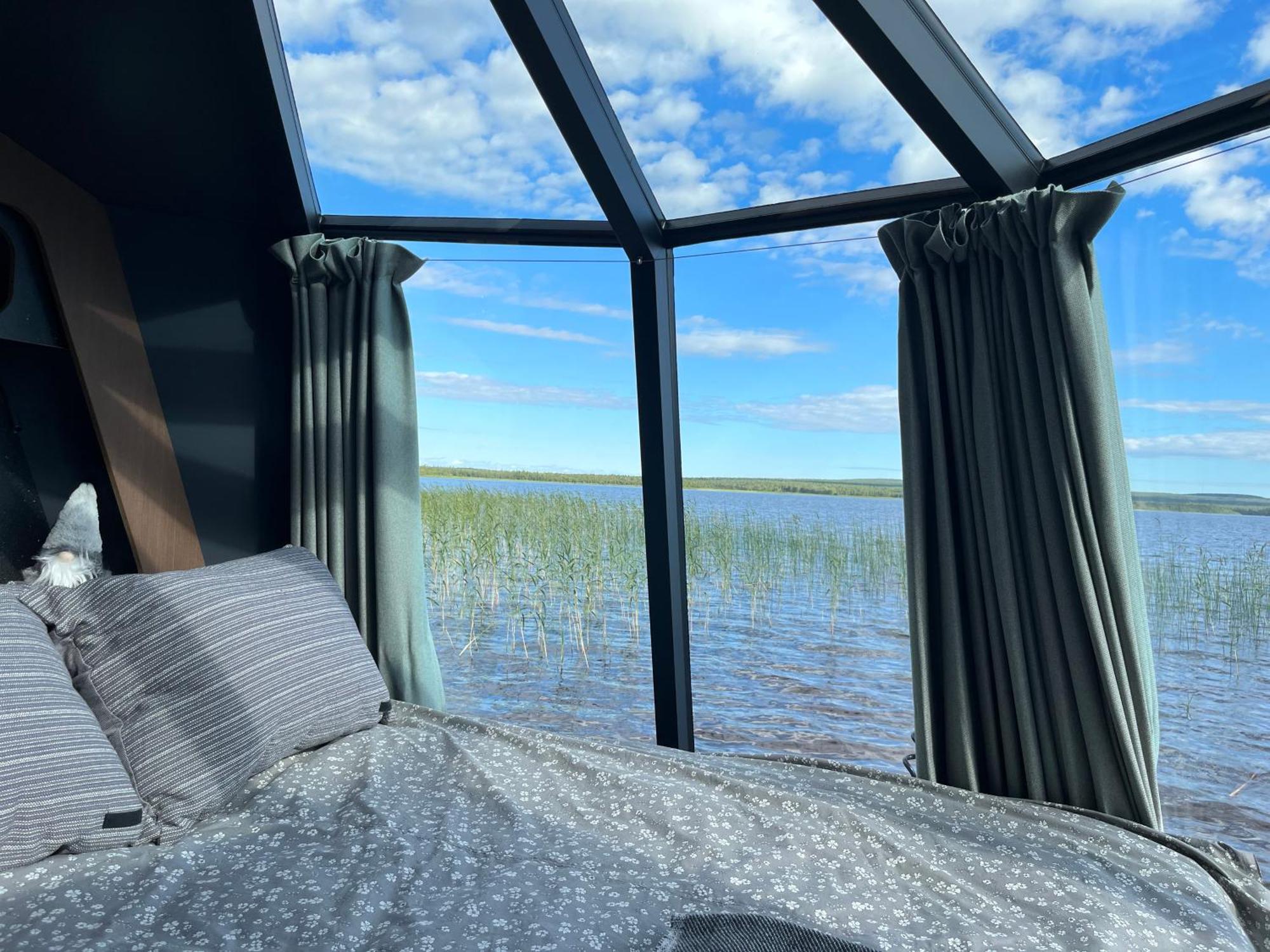 Vikajaervi Lake View Experience Igloos روفانييمي المظهر الخارجي الصورة