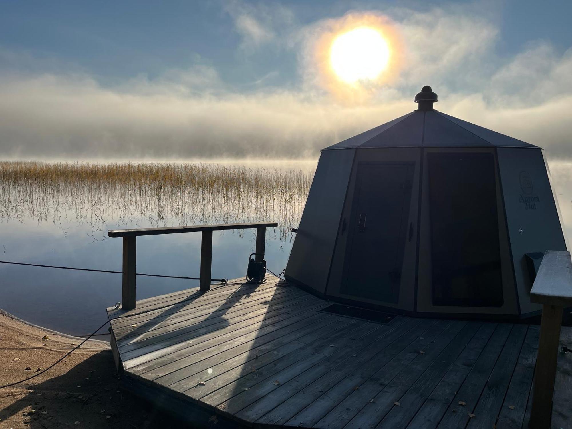 Vikajaervi Lake View Experience Igloos روفانييمي المظهر الخارجي الصورة