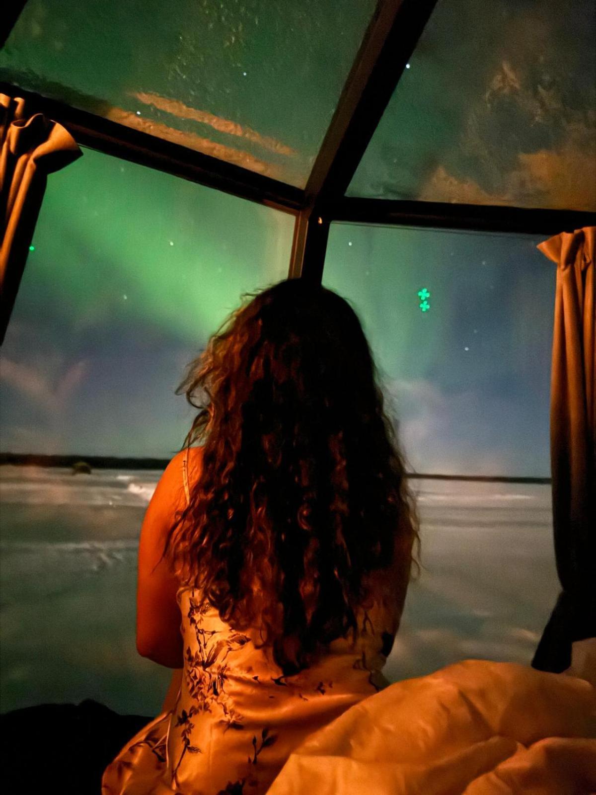 Vikajaervi Lake View Experience Igloos روفانييمي المظهر الخارجي الصورة